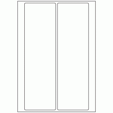 402 - Label Size 287mm x 84mm - 2 labels per sheet