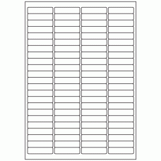 454 - Label Size 48mm x 12mm - 92 labels per sheet