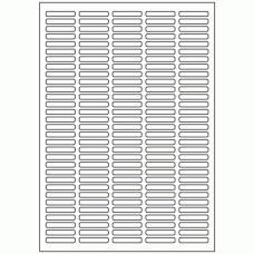 458 - Label Size 35mm x 6mm - 155 labels per sheet