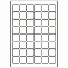 459 - Label Size 30mm x 30mm - 48 labels per sheet