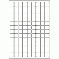 461 - Label Size 20mm x 20mm - 126 labels per sheet