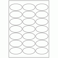 477 - Label Size 65mm x 35mm - 21 labels per sheet