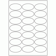 477 - Label Size 65mm x 35mm - 21 labels per sheet