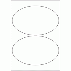 480 - Label Size 200mm x 125mm - 2 labels per sheet