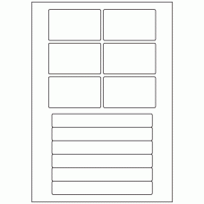 494 - Label Size Video Set - 6 sets per sheet