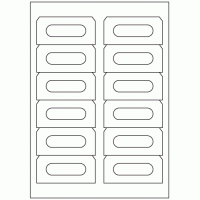 495 - Audio Tape - 12 labels per sheet