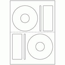 504 - Label Type - CD - 2 sets per sheet