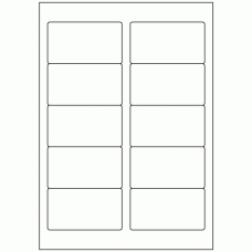 514 - Label Size 90mm x 50mm - 10 labels per sheet 