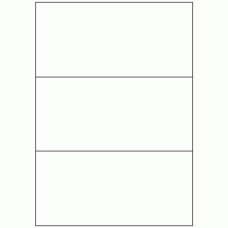 520 - Label Size 210mm x 98.4mm - 3 labels per sheet 