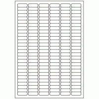 548 - Label Size 30mm x 10mm - 168 labels per sheet