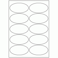 568 - Label Size 98mm x 52mm - 10 labels per sheet