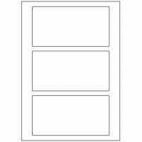 597 - Label Size 165mm x 85mm - 3 labels per sheet