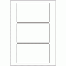 601 - Label Size 150mm x 90mm - 3 labels per sheet 