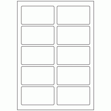 616 - Label Size 90mm x 50mm - 10 labels per sheet 