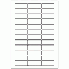 642 - Label Size 56mm x 20mm - 36 labels per sheet