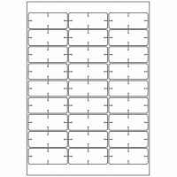 934 - Label Size 67mm x 27mm - 27 labels per sheet