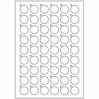 946 - Label Size 28.3mm x 25.5mm - 54 labels per sheet