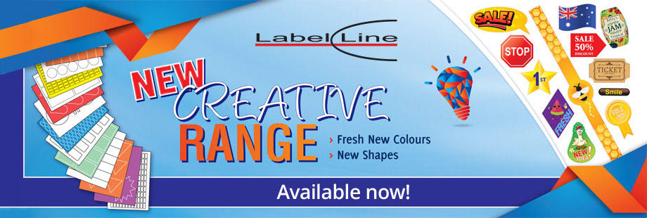 New Creative Range! Fresh new colours and shapes