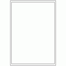 342 - Label Size 200mm x 283mm - 1 labels per sheet 